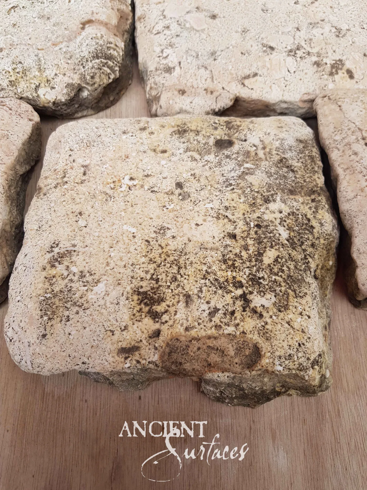 Antique limestone cobblestones by Ancient Surfaces
